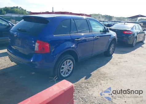 2013 Ford Edge Se z USA, uszkodzony, nr VIN 2FMDK3GC9DBE22720